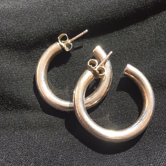 Jewelry - Sterling Hoop Earrings
